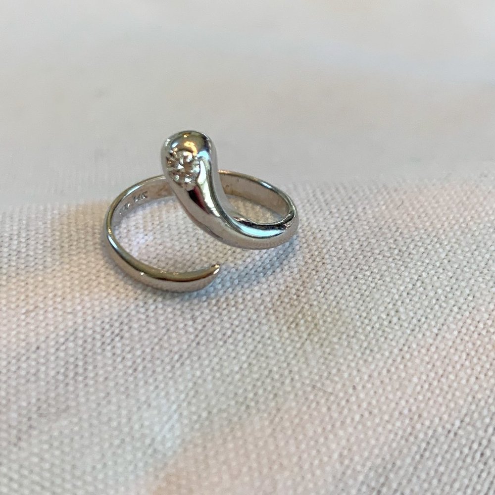 Silver Toe Ring
